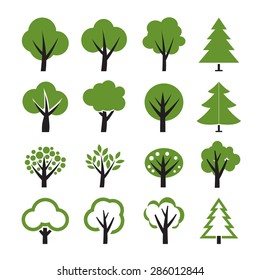 Set of vector tree