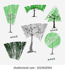 set of vector trees