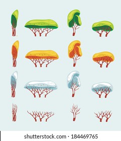 set of vector trees
