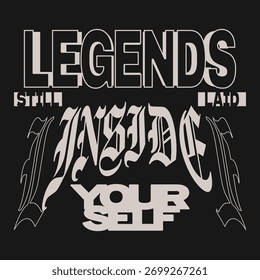 Set of vector urban minimalism typography streetwear for t-shirt design. Urban minimal typography. Streetwear quote design. Tpyography Streetwear. Urban  culture. Vector. Apparel. Fabric. Design.