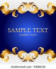 Set of vector vignettes. Greeting Card