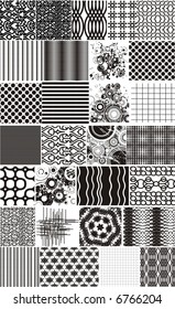 set of vectorial texture design