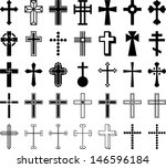 Set of vectorized Crosses