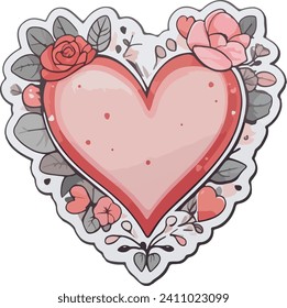 Set of vectors for Valentine's day. Watercolor hearts and lovers. Significant other. Vector illustration