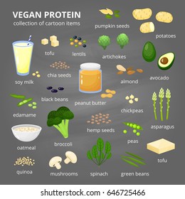 10,129 Vegan Protein Sources Images, Stock Photos & Vectors | Shutterstock