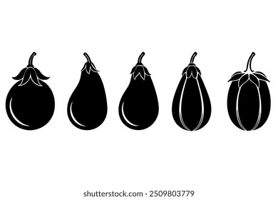 a set of vegetable vector design 
