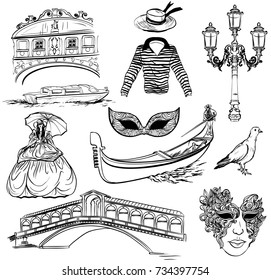 Set of Venice sketch