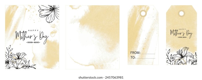 Set of versatile cards, with space for dedications. Perfect for businesses that want to accompany their products with personalized messages.