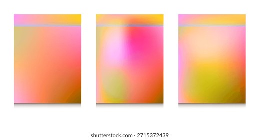 set Vertical gradiente abstracto fondo de colores modernos Para Anuncio, póster, volante, cubiertas, Fondos de pantalla, marcas, redes sociales y otros proyectos móviles