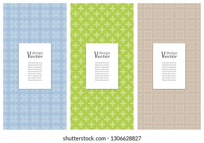 Set of vertical seamless line patterns. Colorful geometric backgrounds collection. Endless repeating linear texture for wallpaper, packaging, banners, invitations, business cards, fabric print