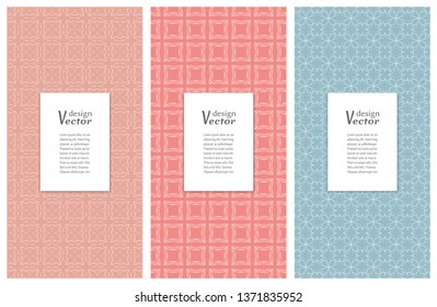 Set of vertical seamless line patterns. Colorful geometric backgrounds collection. Endless repeating linear texture for wallpaper, packaging, banners, invitations, business cards, fabric print