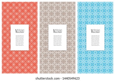 Set of vertical seamless line patterns. Colorful geometric backgrounds collection. Endless repeating linear texture for wallpaper, packaging, banners, invitations, business cards, fabric print