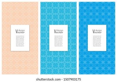 Set of vertical seamless line patterns. Colorful geometric backgrounds collection. Endless repeating linear texture for wallpaper, packaging, banners, invitations, business cards, fabric print