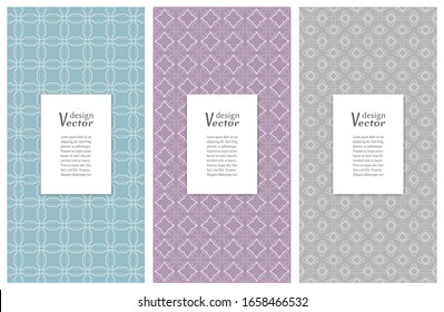 Set of vertical seamless line patterns. Colorful geometric backgrounds collection. Endless repeating linear texture for wallpaper, packaging, banners, invitations, business cards, fabric print