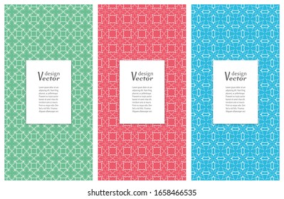 Set of vertical seamless line patterns. Colorful geometric backgrounds collection. Endless repeating linear texture for wallpaper, packaging, banners, invitations, business cards, fabric print