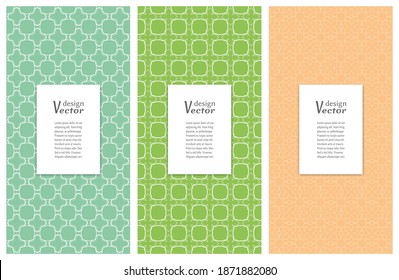 Set of vertical seamless line patterns. Colorful geometric backgrounds collection. Endless repeating linear texture for wallpaper, packaging, banners, invitations, business cards, fabric print
