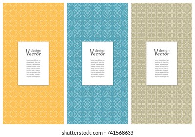 Set of vertical seamless line patterns. Colorful geometric backgrounds collection. Endless repeating linear texture for wallpaper, packaging, banners, invitations, business cards, fabric print
