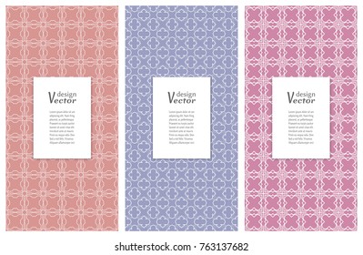 Set of vertical seamless line patterns. Colorful geometric backgrounds collection. Endless repeating linear texture for wallpaper, packaging, banners, invitations, business cards, fabric print