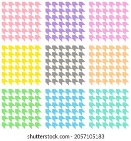 A set of Very beautiful seamless pattern design for decorating, wrapping paper, wallpaper, backdrop, fabric and etc.