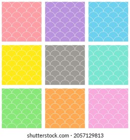 A set of Very beautiful seamless pattern design for decorating, wrapping paper, wallpaper, backdrop, fabric and etc.