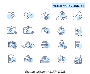 Black Cat sitting Logo vector. Home pet veterinary clinic icon Stock Vector