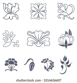 Set of Victorian Ornaments