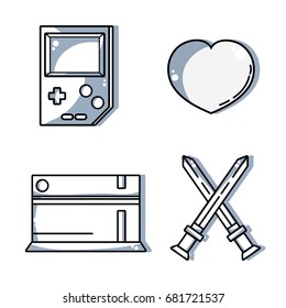 set video game console to recreation activity