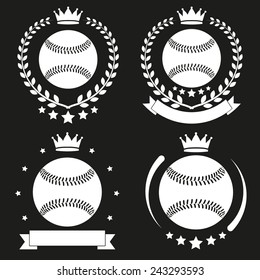 Set of Vintage Basketball Club Badge and Label with helmets. Emblem of sport team and event. Vector icons isolated on background.