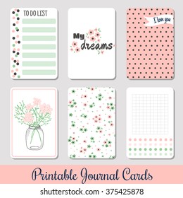 Set of Vintage Creative Cards with Hand Drawn Polka Dots Textures. Templates for Placards, Posters, Flyers and Banner Designs, Printable Journals Card. Vector