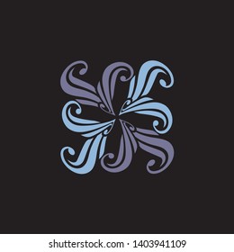 Set of Vintage Decorations Elements. Flourishes Calligraphic Ornaments and Frames