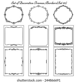 Set of Vintage decorative Frames(Set 33)