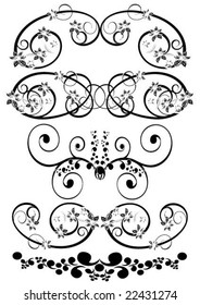  set of vintage design