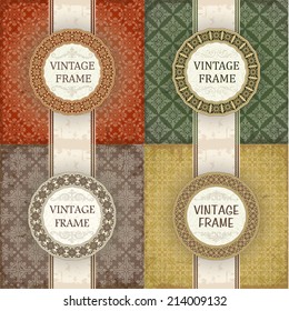 Set of Vintage frame