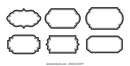 Set of Vintage Frames art