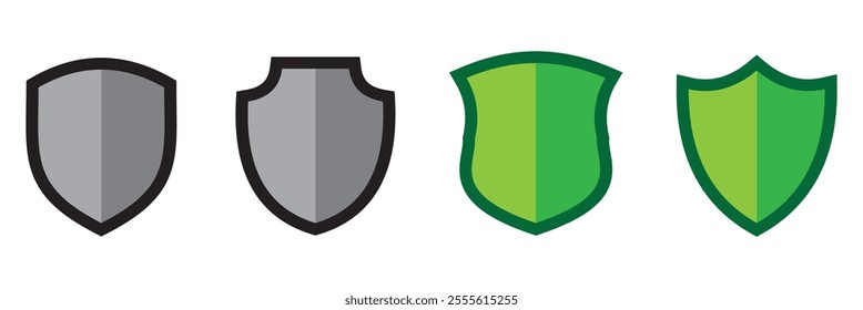 Set of vintage label and badges shape collections. Vector illustration. Black template for patch, insignias, overlay.