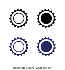 Set of vintage label and badges shape collections. Vector illustration. Black template for patch, insignias, overlay.
