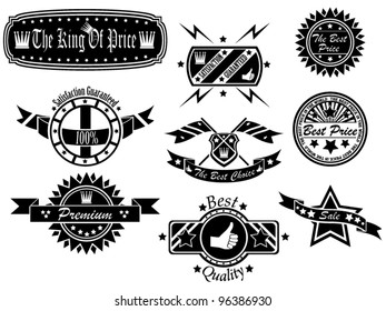 SET OF VINTAGE LABEL COLLECTION 4