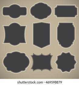 Set of Vintage Labels