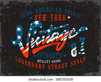 Set of vintage labels, backgrounds, all kinds of publications. Printed sports sport for varsity style t-shirt printing. Graphic t-shirts. vector eps10