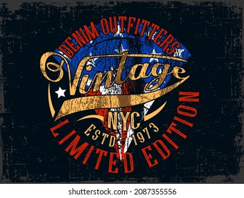 Set of vintage labels, backgrounds, all kinds of publications. Printed sports sport for varsity style t-shirt printing. Graphic t-shirts. vector eps10