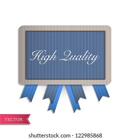 Set of vintage labels. Vector design.