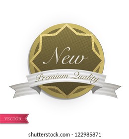 Set of vintage labels. Vector design.