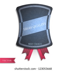 Set of vintage labels. Vector design.