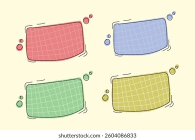 set of vintage labels. vector illustration