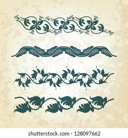 Set of vintage laces
