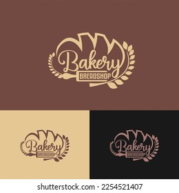 set of vintage retro bakery logo badges And labels stock vector isolated on background, bakery sign, bakery symbol, hand drawn illustration