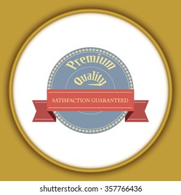 Set of vintage retro labels, stamps, ribbons, marks and calligraphic design elements, vector