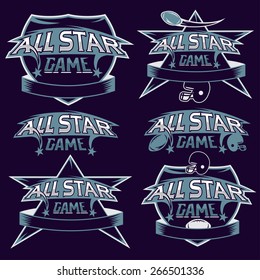 293 American Football Themed Vector Art Images, Stock Photos & Vectors ...