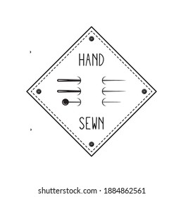 Set of vintage tailor labels  emblems and designed elements. tailor shop theme vector