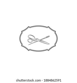 Set of vintage tailor labels  emblems and designed elements. tailor shop theme vector